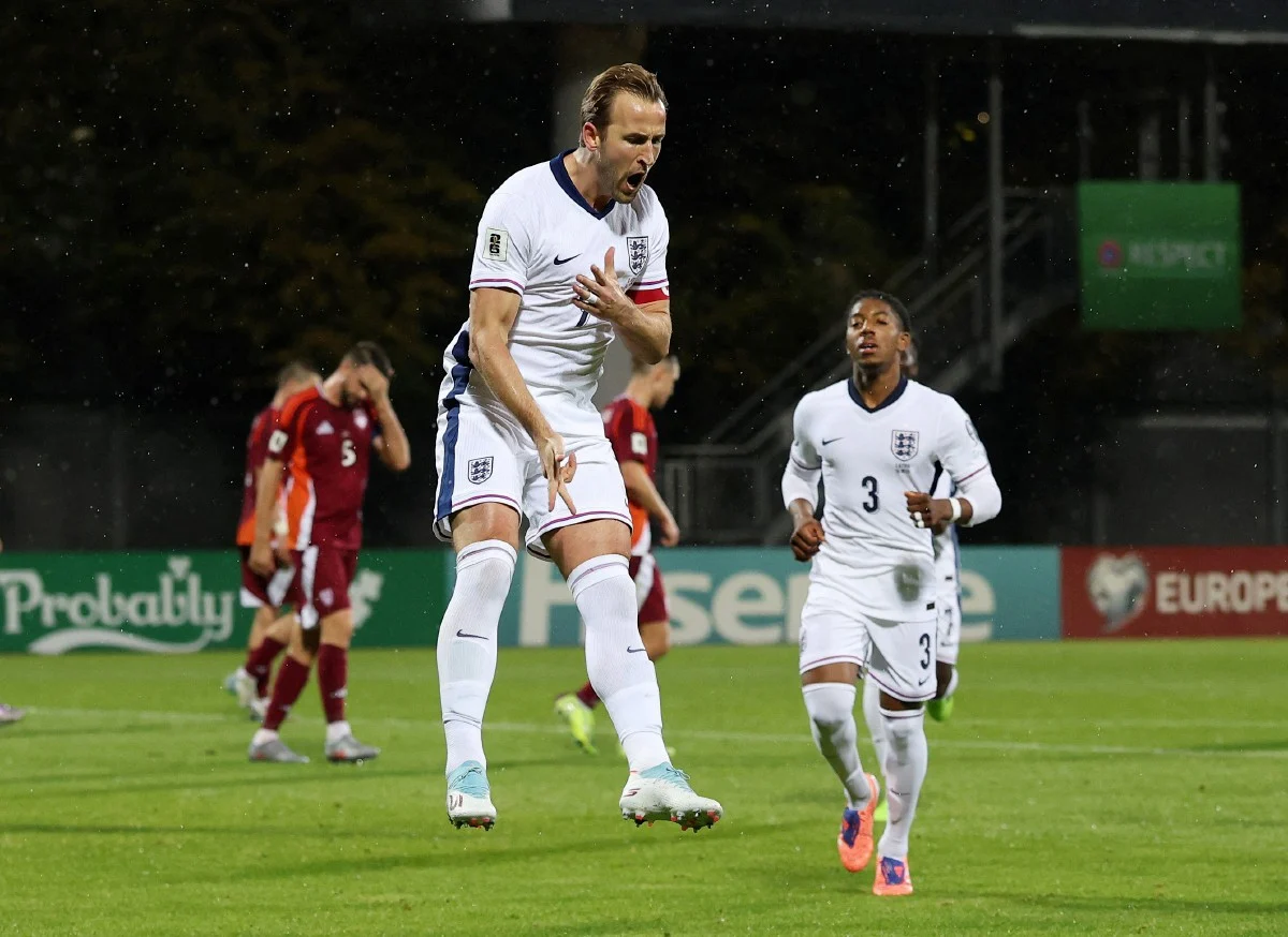 England belasah Latvia, layak ke Piala Dunia