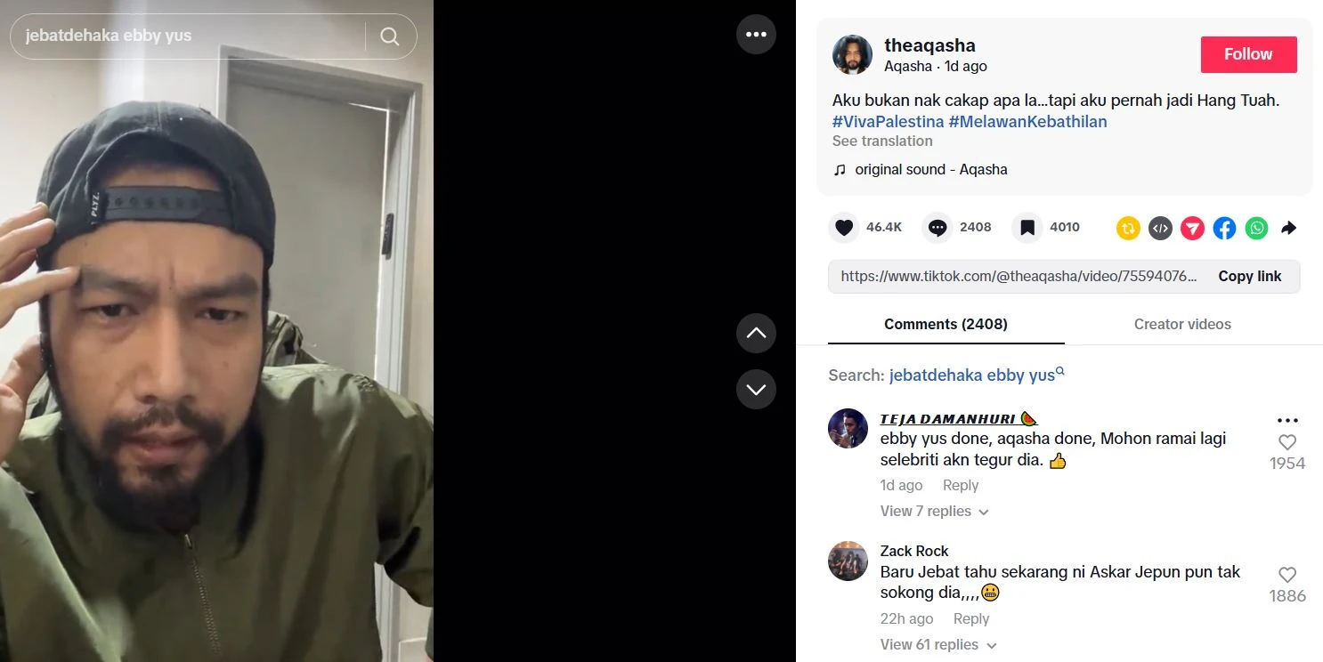 Konon! Individu Pertikai Misi GSF Dikecam, Aqasha ‘Sound’ Pedas