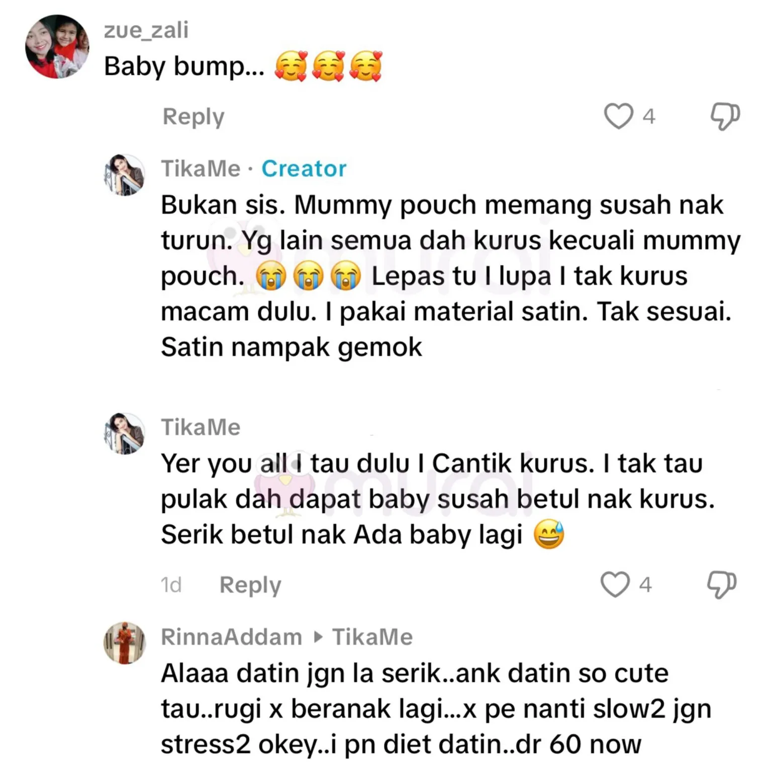 Atikah Suhaime Disangka Hamil Lagi [VIDEO] 