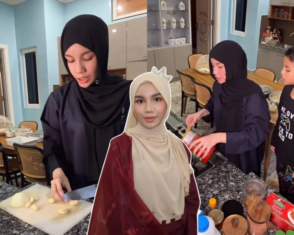 Sikap Lincah Qadejah Di Dapur Tuai Pujian Ramai [VIDEO] 