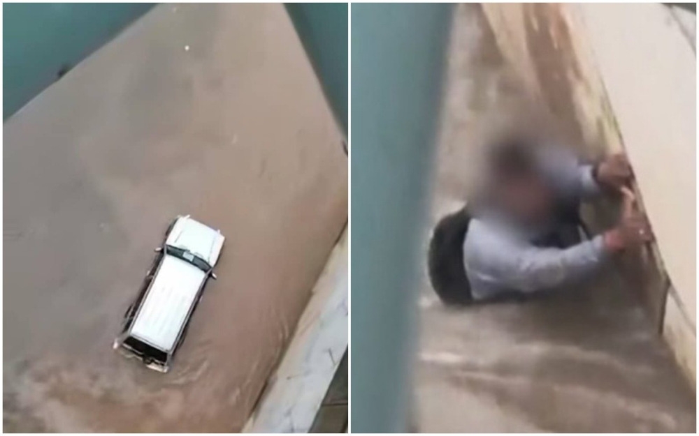 Man missing after being swept away by water surge near Pintasan Saloma