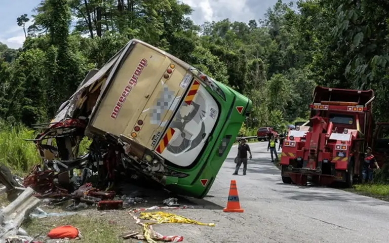Bus company in Gerik crash that killed UPSI students fined RM20,000