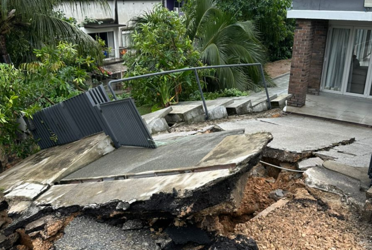 Seputeh landslide: Ongoing ground movement detected, residents urged to evacuate