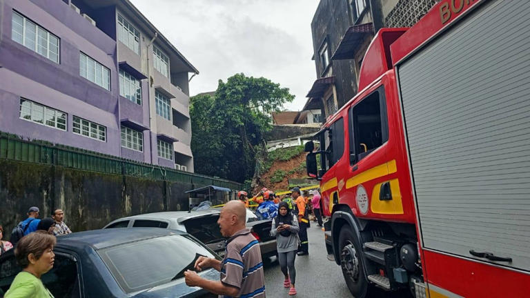 Taman United landslide: Subang MP Wong Chen shares family ordeal as DBKL works to prevent further damage