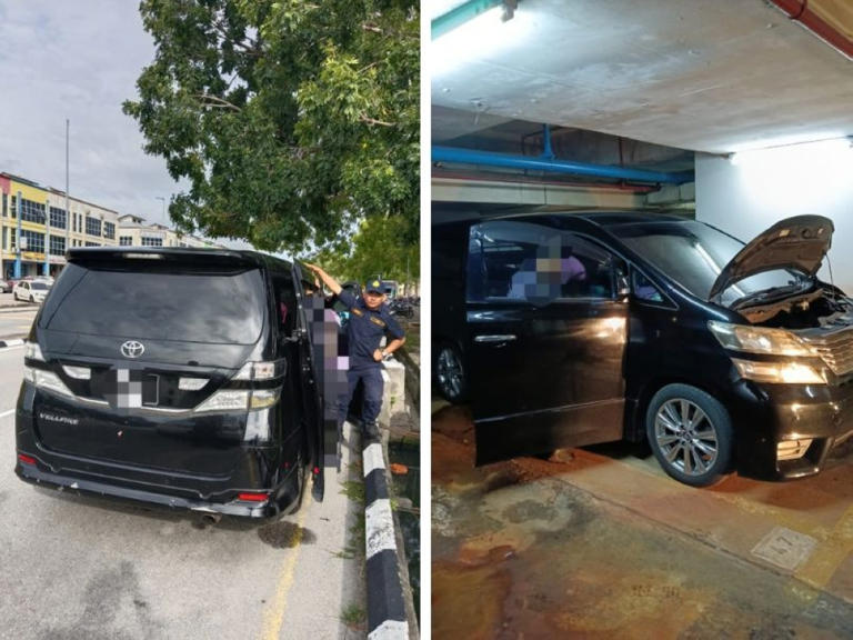 Vellfire caught playing Kancil: JPJ cracks down on car impostor