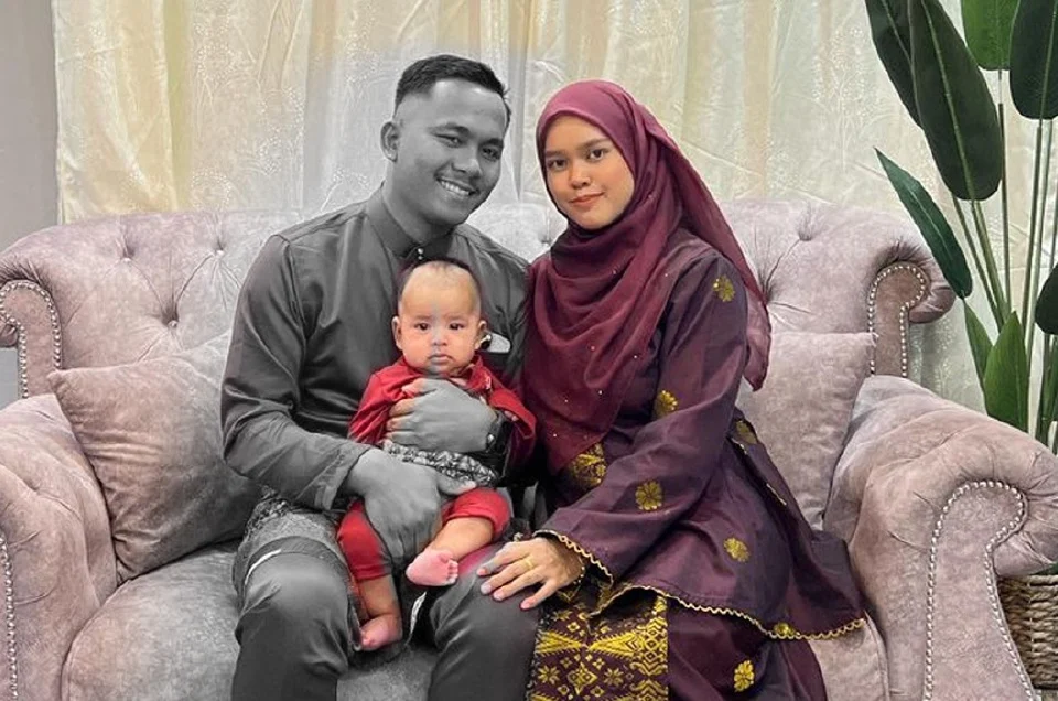 Suami maut motosikal langgar lori selepas berpatah balik ambil susu anak yang tertinggal - Isteri