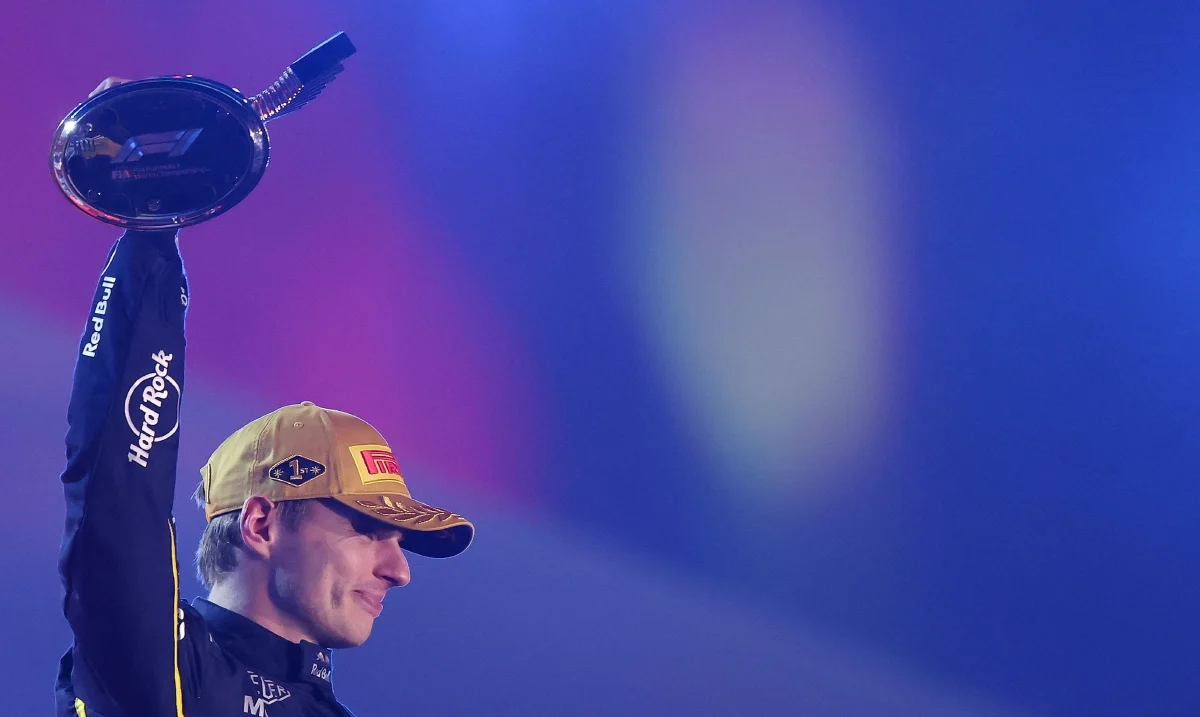 Verstappen puas juara Las Vegas