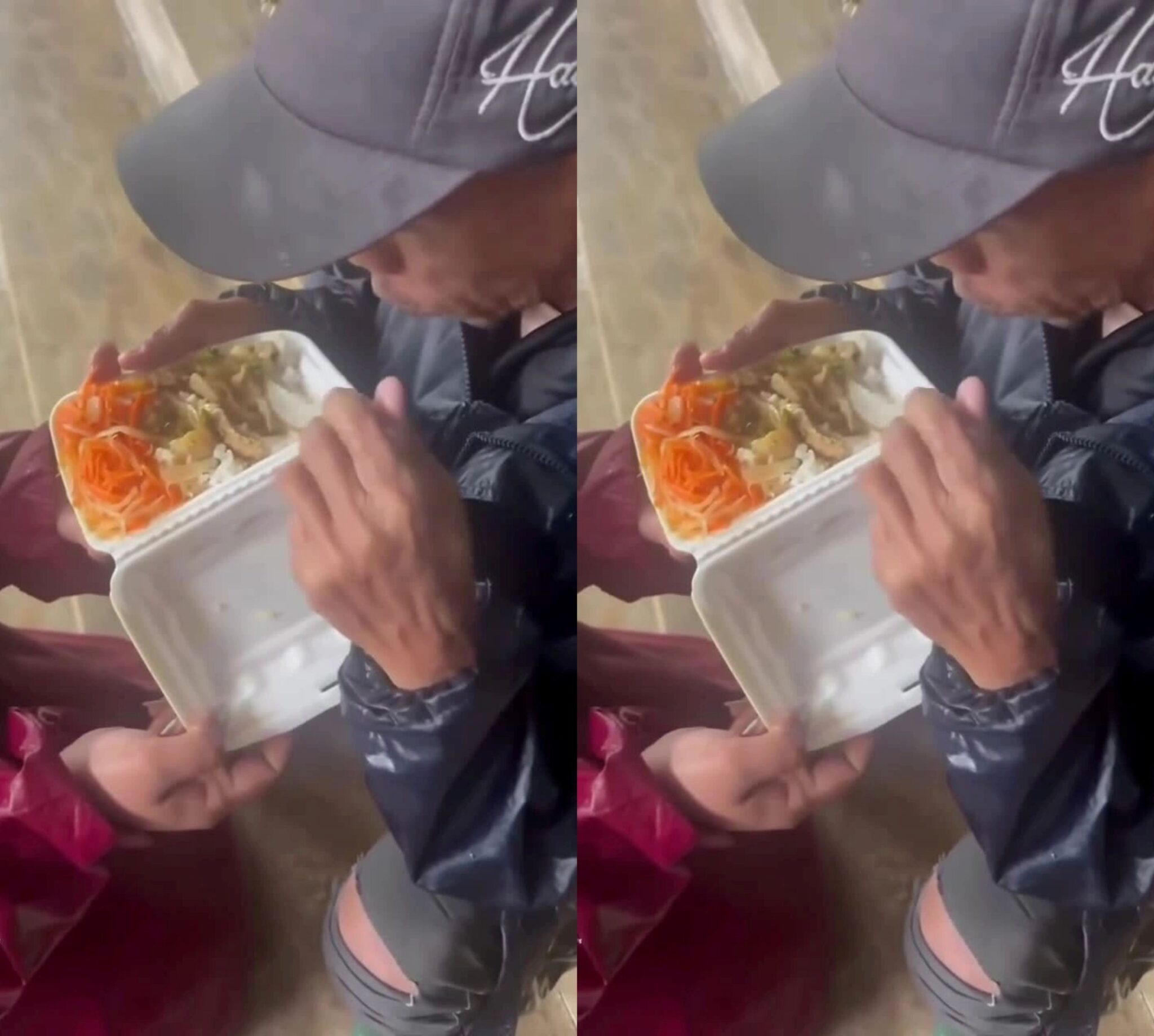 Gembira dapat jamah nasi panas selepas 4 hari berendam banjir