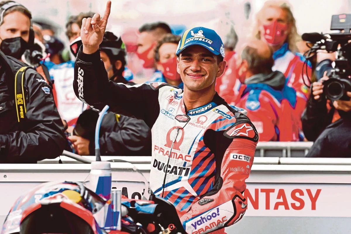 Juara MotoGP 2024, Jorge Martin kembali ke litar GP Valencia