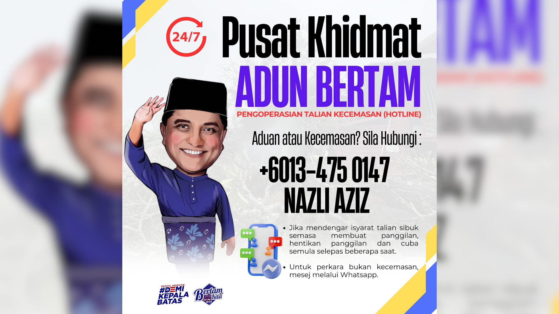 Amaran Banjir: Reezal Merican Seru Warga Bertam, Kepala Batas Berwaspada