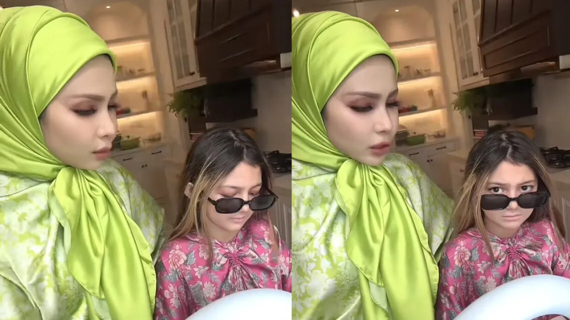 Aksi Lucu Che Ta Berlatih Dukung Cucu [VIDEO] 