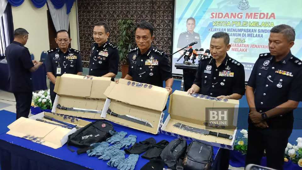 Tiga penyamun Geng DT tetak polis ditembak mati di ladang sawit