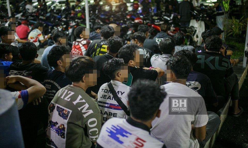 Litar 'mat rempit' bawah umur digempur