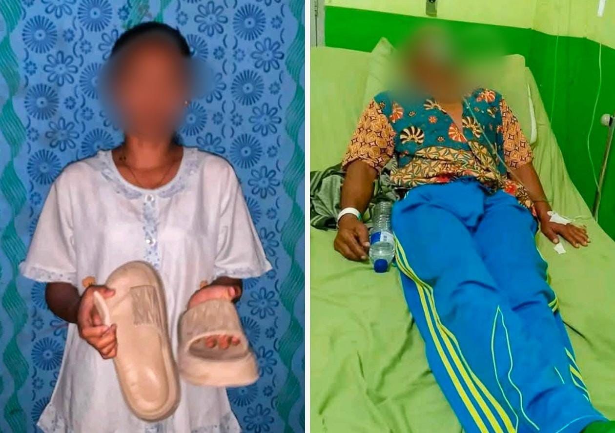 Guru gunting selipar pelajar tak mampu beli kasut sekolah