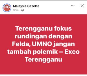 Dakwaan UMNO Terengganu Cuba Timbulkan Polemik Tidak Berasas – Rozi Mamat