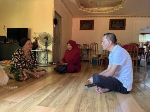 Jeffery Nor Mohamed Teruskan Ziarah Prihatin, Santuni Ahli Uzur