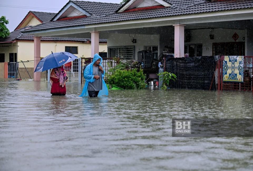 Jumlah mangsa banjir terus meningkat di enam negeri