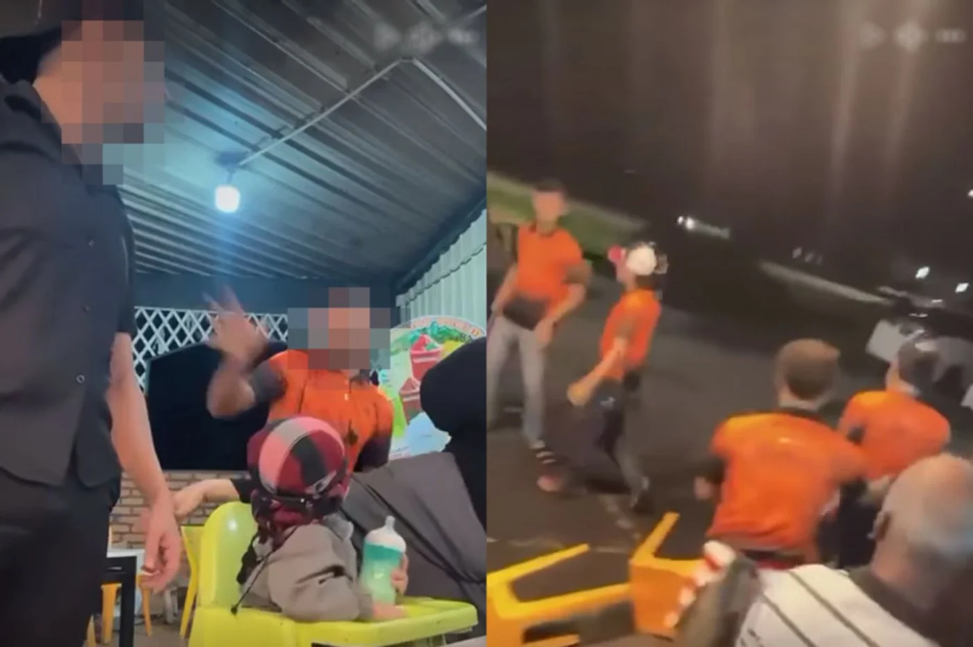 Netizens divided over influencer assaulted by tomyam restaurant employee