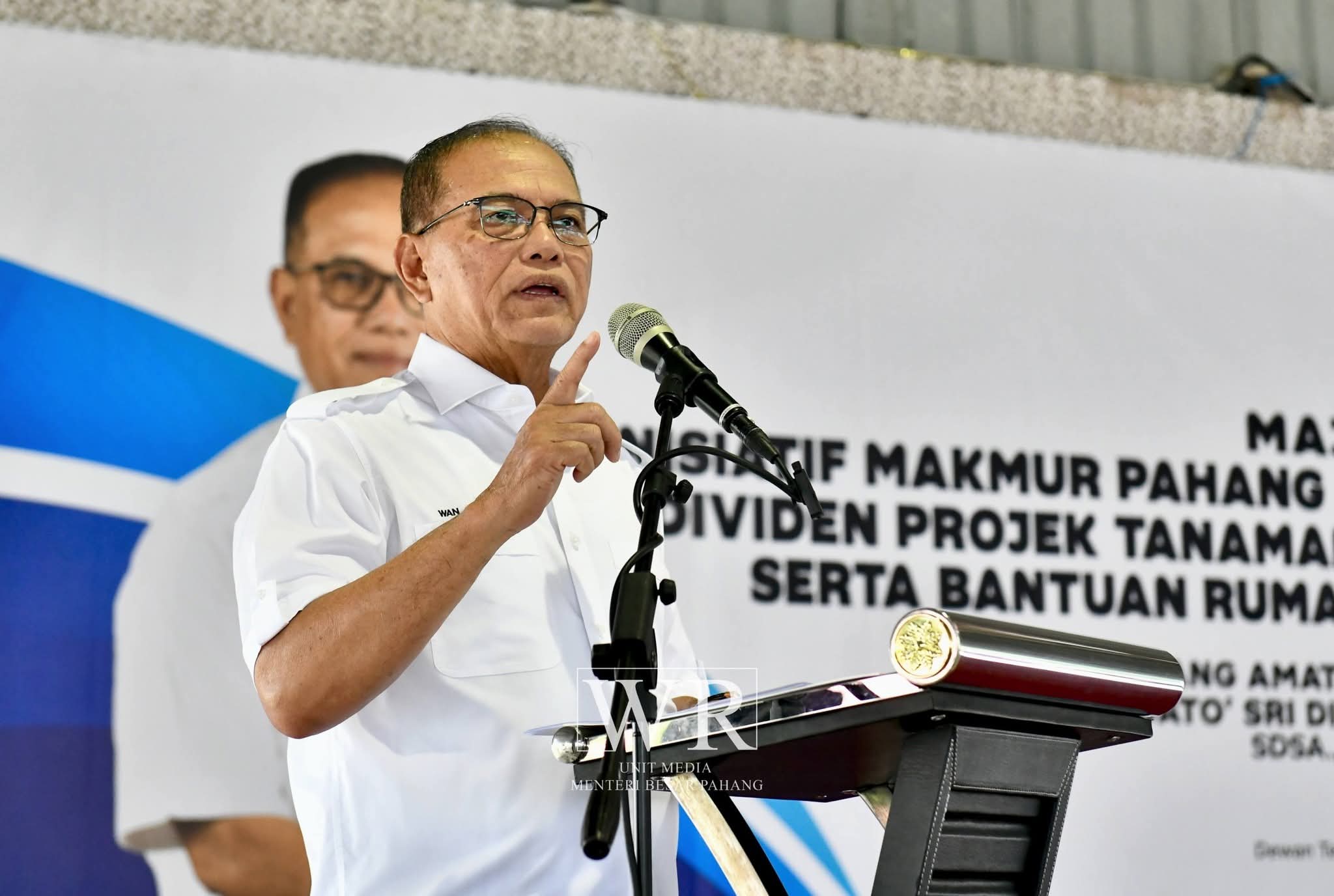 Wan Rosdy Sampaikan Inisiatif Makmur Pahang, Cermin Komitmen Kerajaan Negeri Martabat Syiar Islam