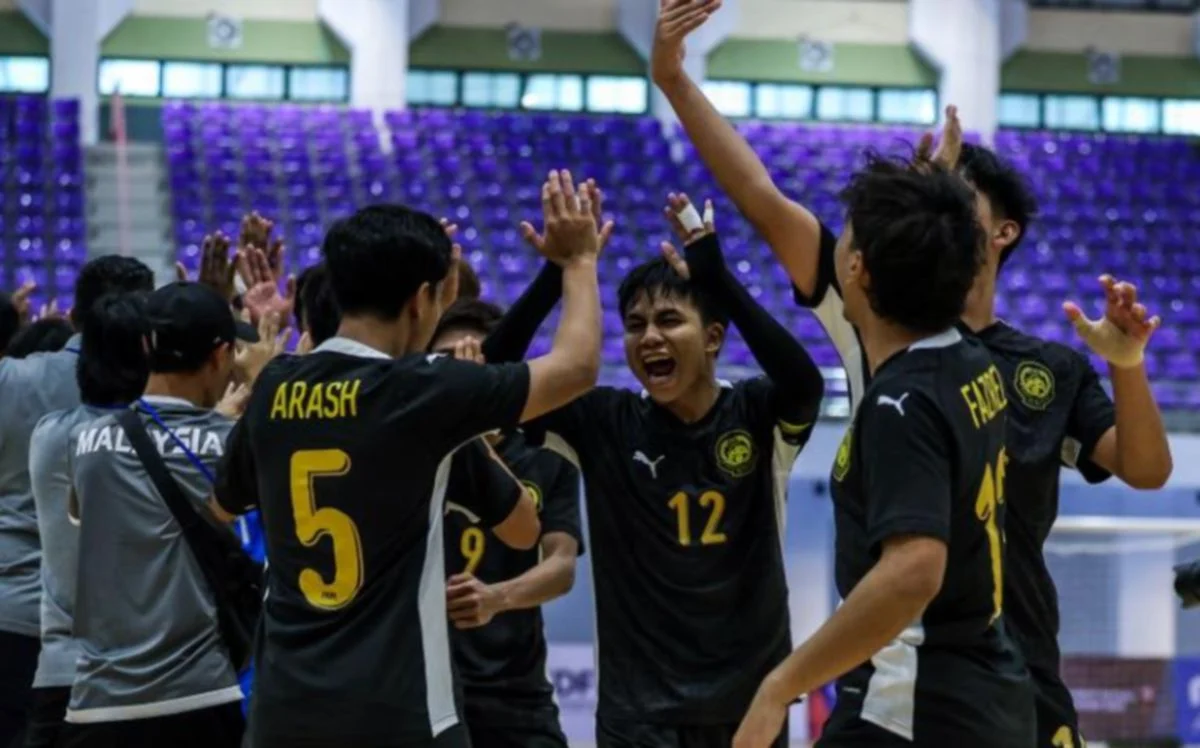 Malaysia tangga ketiga Kejuaraan Futsal ASEAN B-19