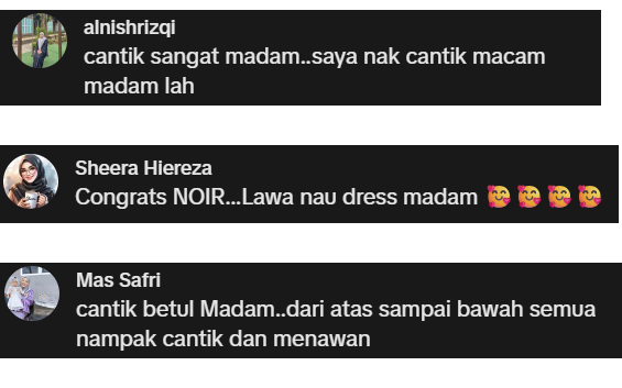 Busana Madammu Raih Pujian