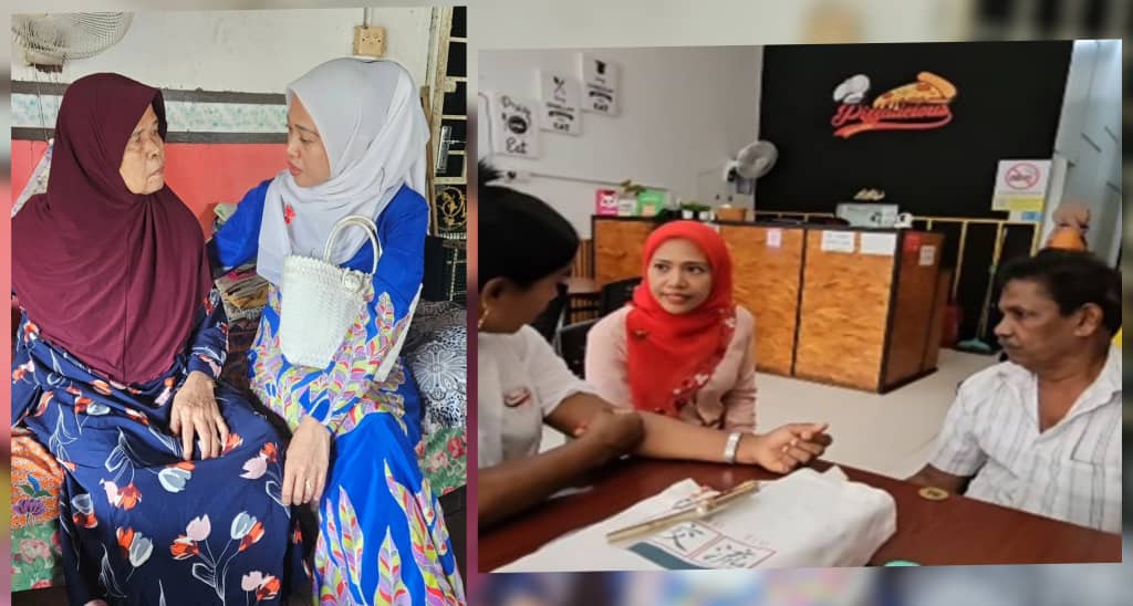 Wanita UMNO Pasir Salak Terus Komited Turun Padang Santuni Rakyat