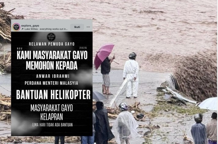 Mangsa banjir Aceh rayu bantuan Anwar