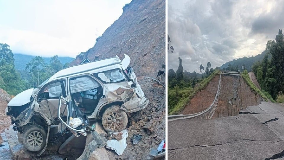 Lalu laluan ditutup, guru dan pekerja kantin maut MPV jatuh gaung