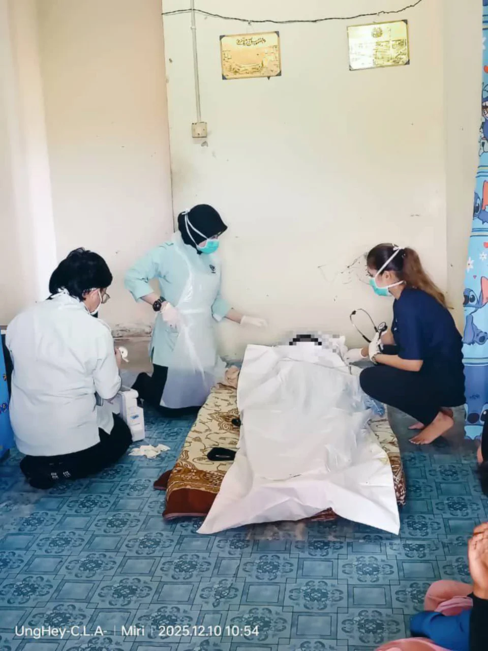 Dua pekerja ladang lemas dalam parit