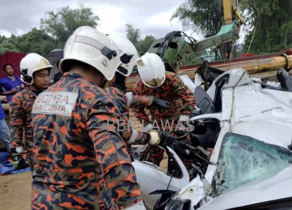Lelaki maut dihempap mesin cerucuk