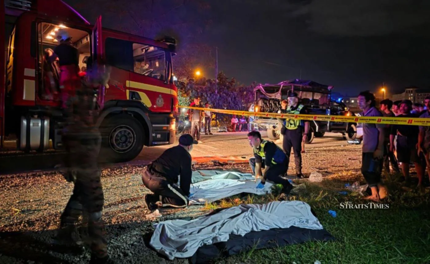 Two friends killed in motorcycle-van collision