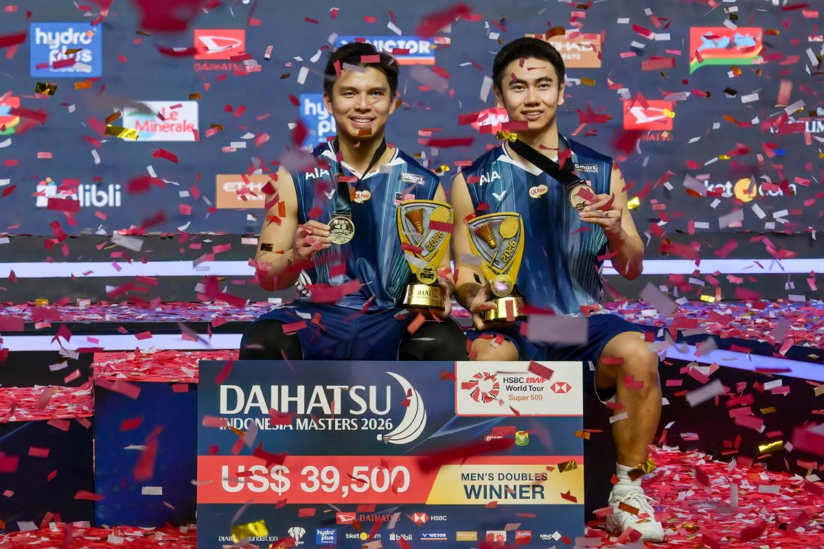 Selepas lama bergelut, Sze Fei-Izzuddin akhirnya tersenyum