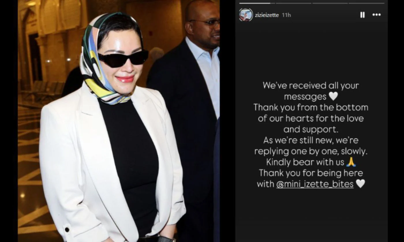 Zizie Izette returns to social media with video of children