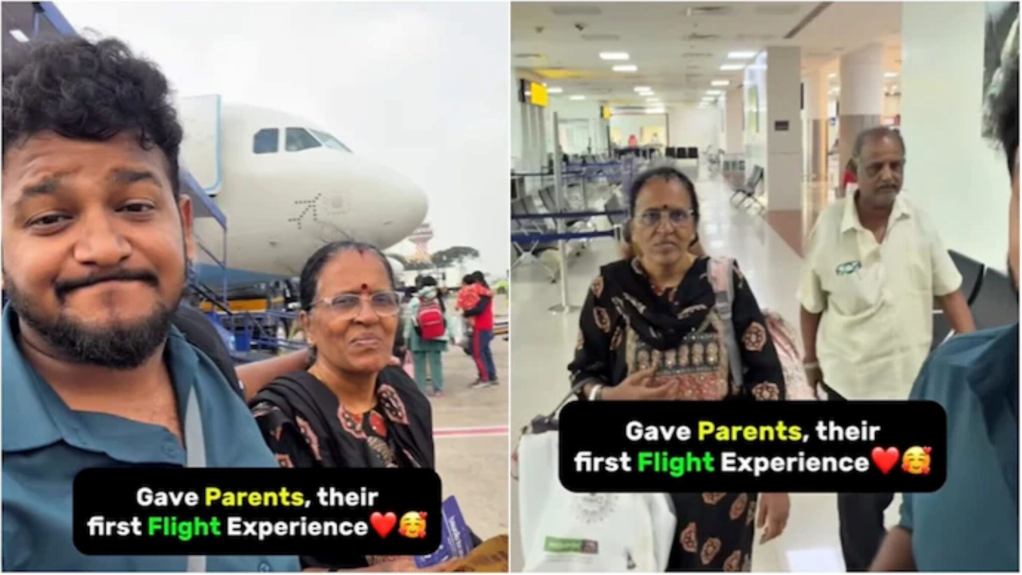 Rakam detik ibu bapa naiki pesawat buat kali pertama