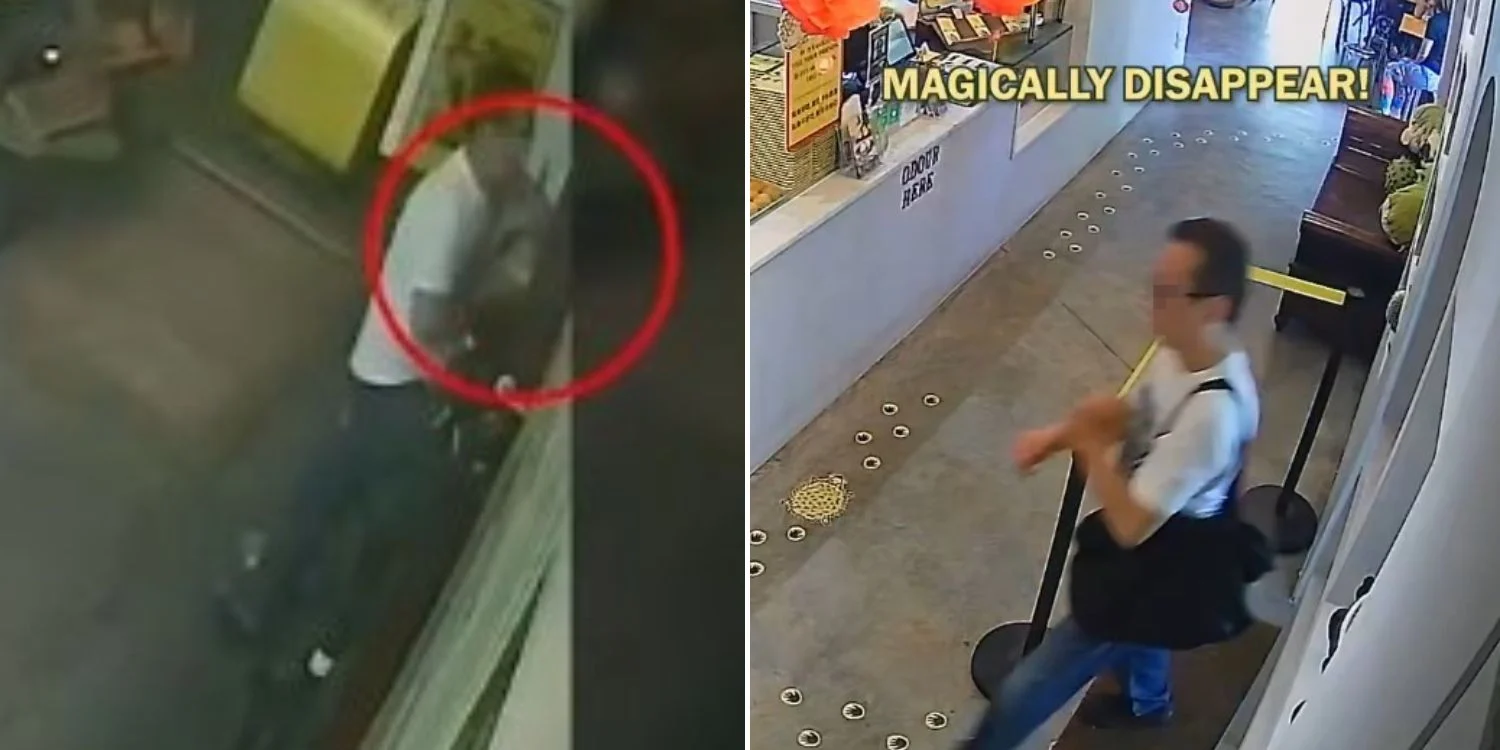 Polis buru lelaki kebas durian 