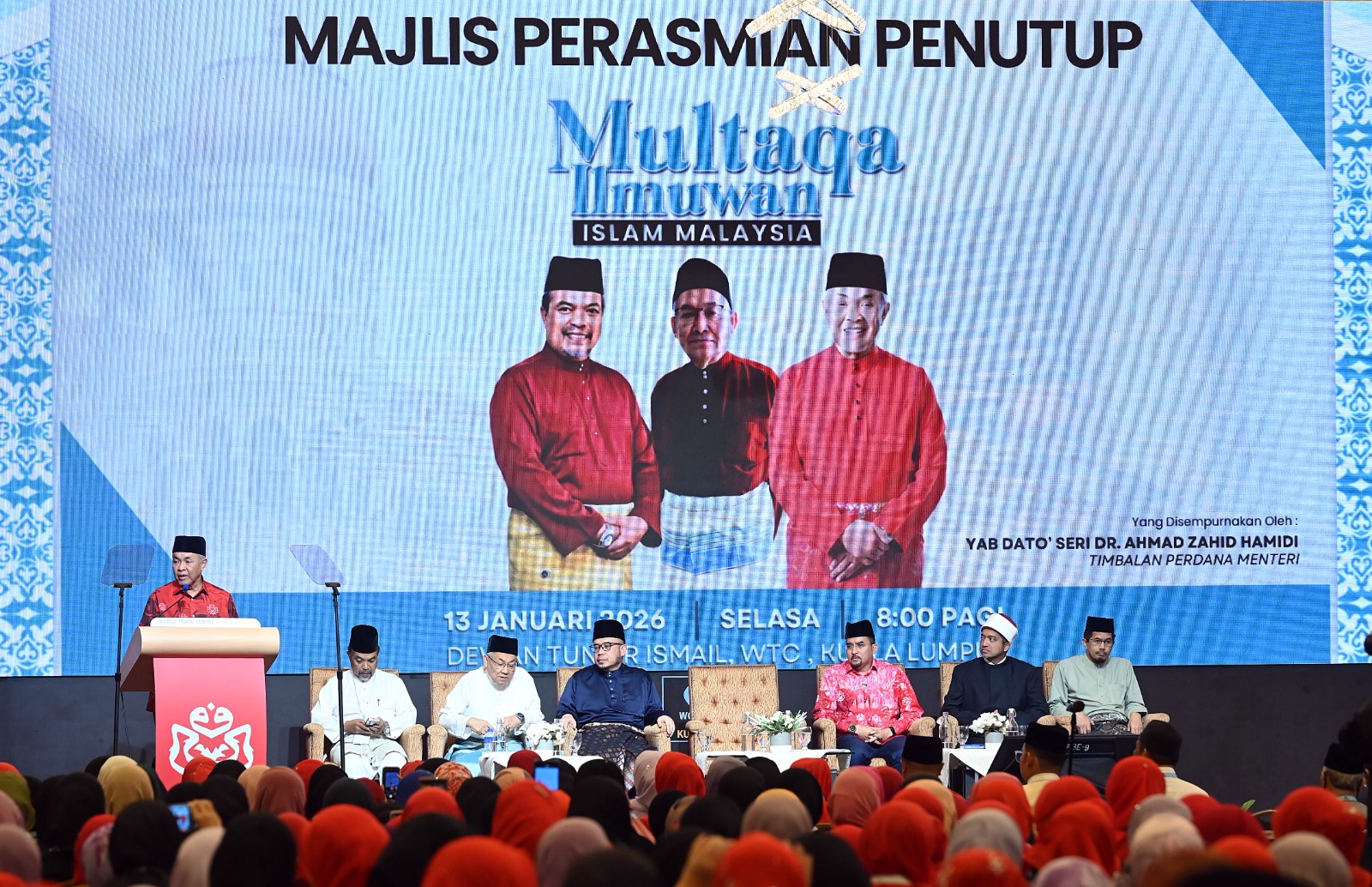 UMNO Tidak Pernah Tolak, Eksploitasi Islam – Ahmad Zahid