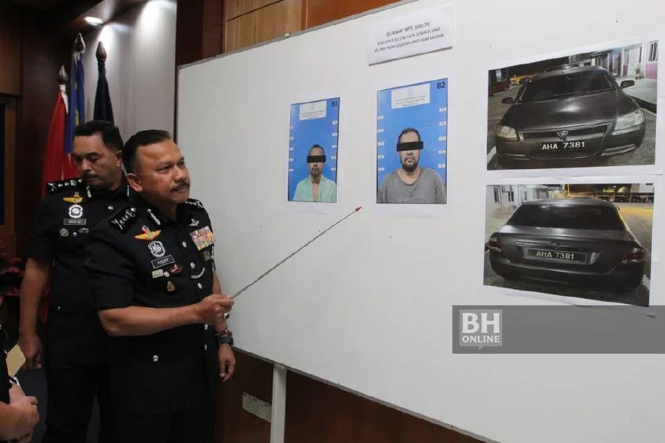 Dua beradik pengutip hutang along ditahan bersama pistol, senapang
