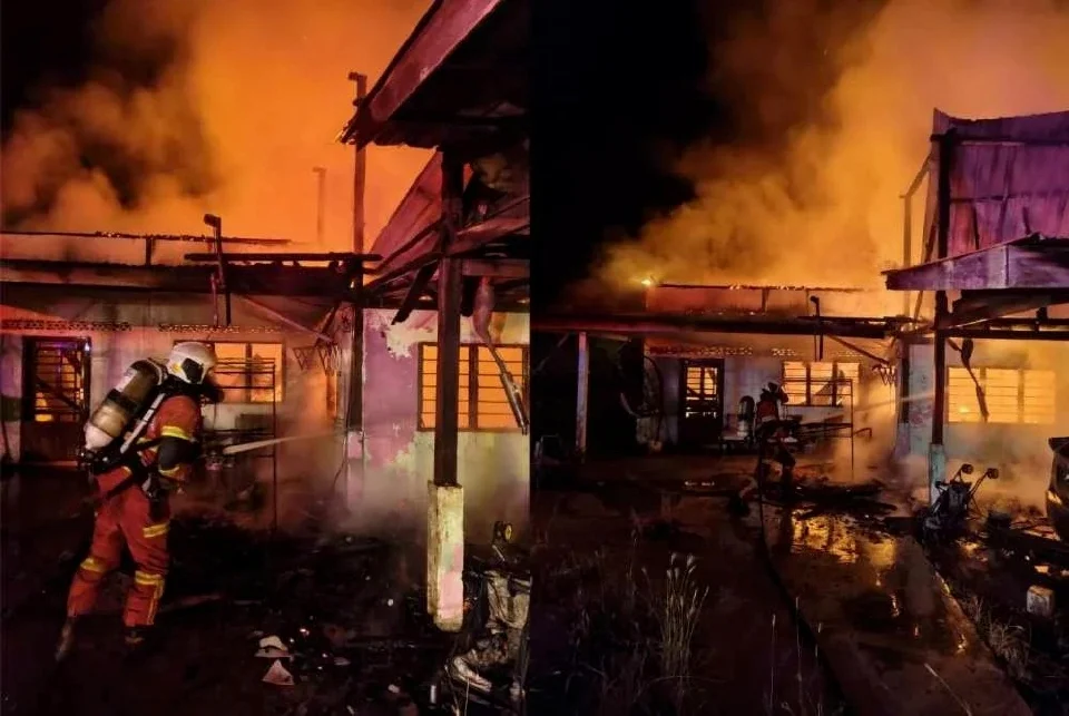 20 motosikal musnah terbakar di Parit Buntar