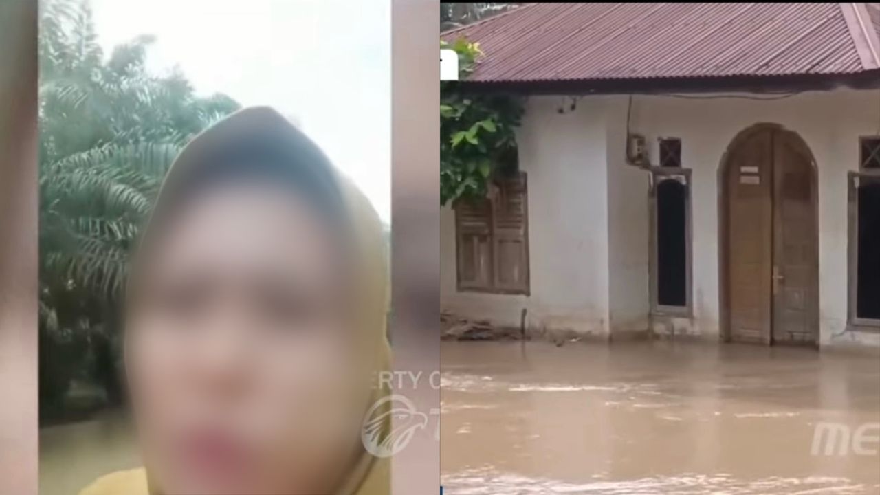 Rumah dinaiki air 1 meter belum surut selepas sebulan