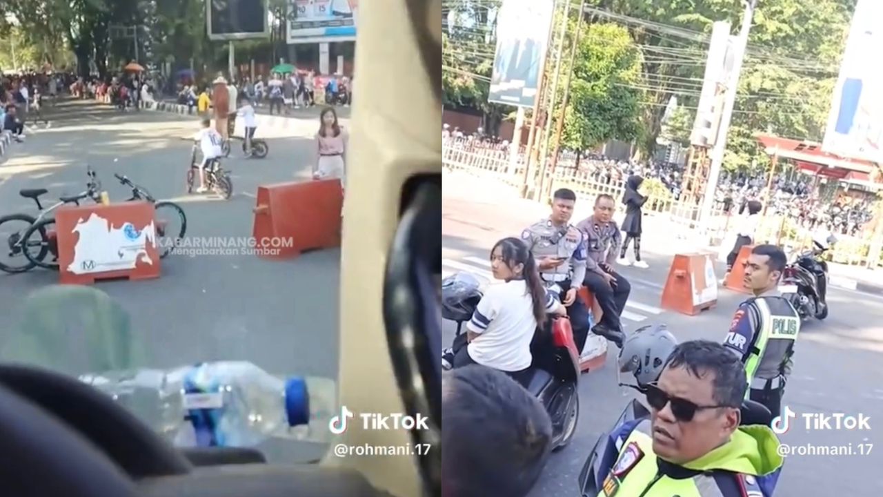 Polis sekat bomba, jalan tutup sempena hari bebas kenderaan