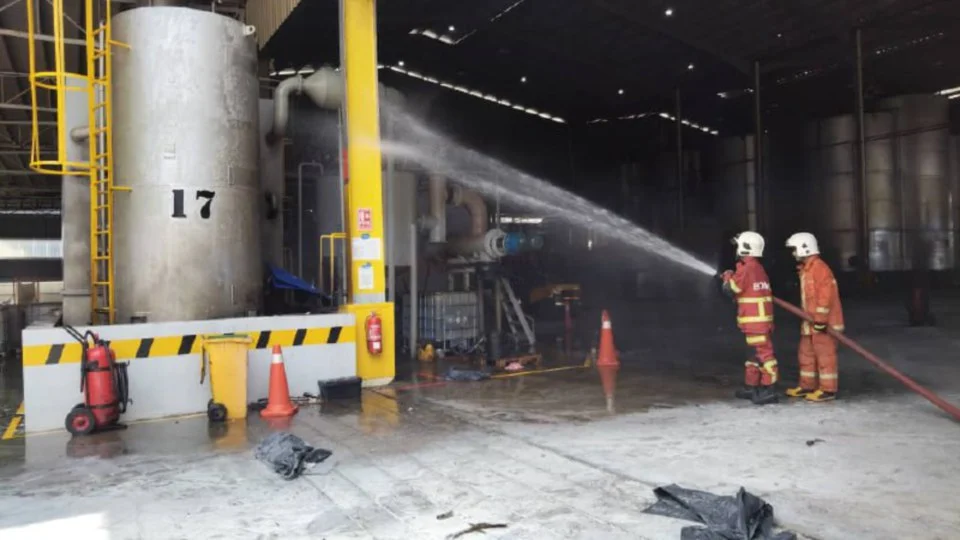 Seorang maut, seorang cedera alat kimpalan meletup