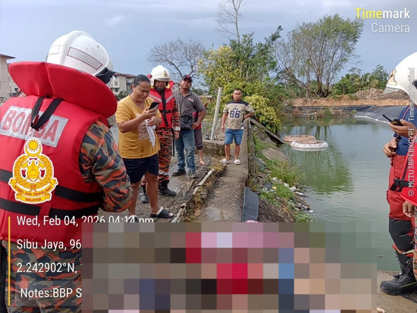 Three children, including two siblings, found drowned in Sibu sewage pond