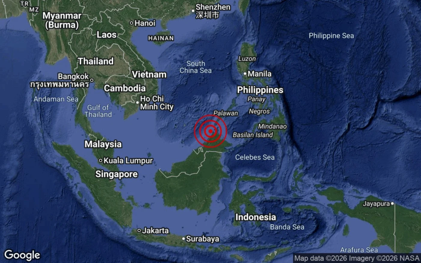 Strong 6.8-magnitude quake hits waters off Sabah coast, tremors felt nationwide