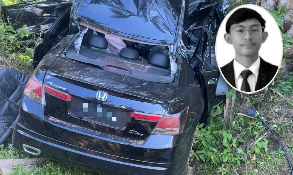 Penuntut UTHM maut, 4 rakan cedera kereta terbabas