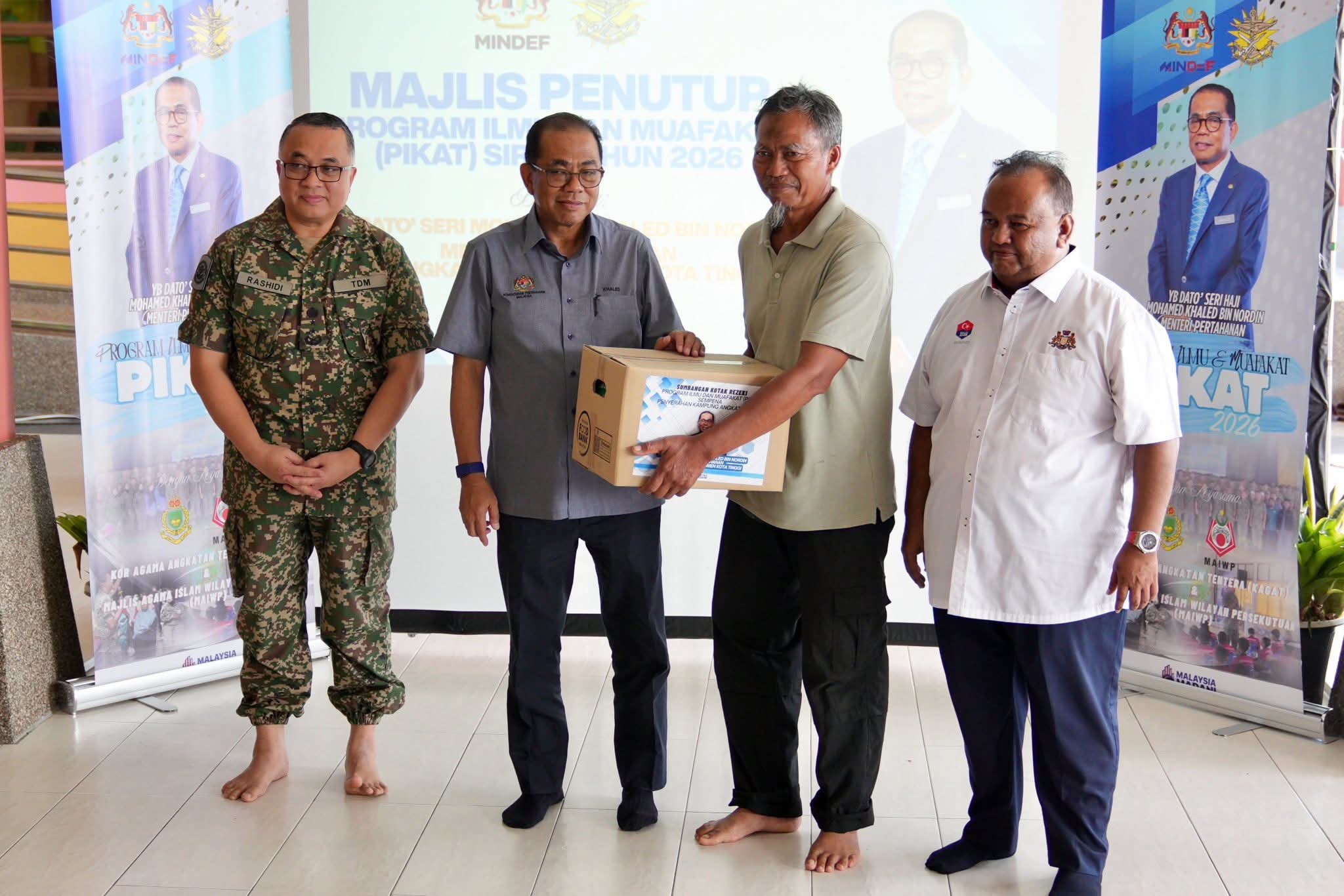 MINDEF Komited Sokong Usaha Murni Berteraskan Ilmu, Muafakat