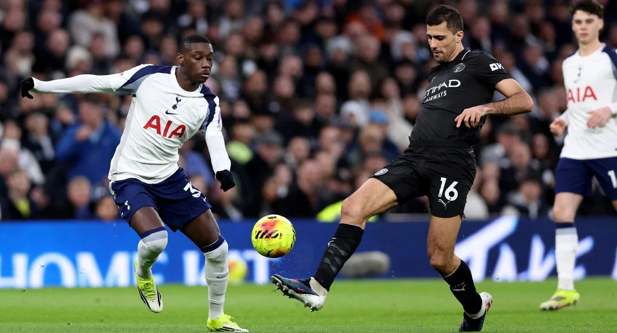 Seri di Tottenham cetus kemarahan Rodri