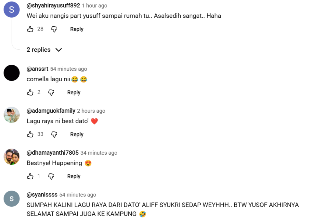 Aliff Syukri Tampil Dengan Lagu Raya ‘Mama Papa Raya’ [VIDEO]