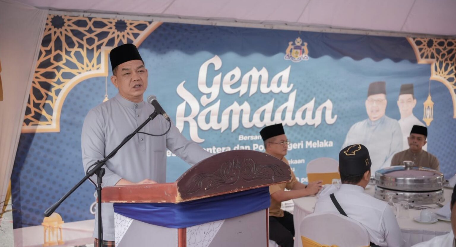 Tok Ajak Terus Dekati Rakyat, Raikan Ramadan Bersama Pesara Tentera dan Polis