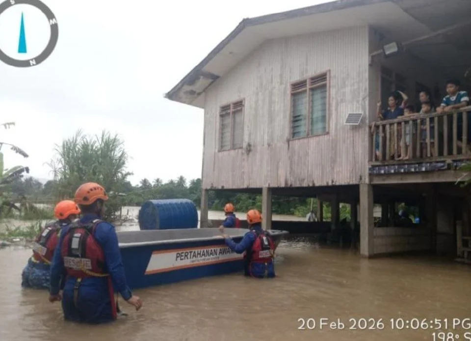 2,181 mangsa banjir dipindah di Pitas, Kota Marudu
