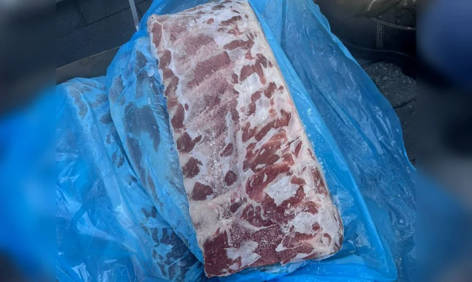 Daging babi, itik sejuk beku, biji kopi bernilai lebih RM900,000 dirampas - AKPS Pelabuhan Klang